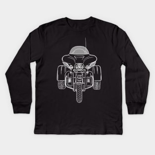 Motorbike: Trike bike Kids Long Sleeve T-Shirt